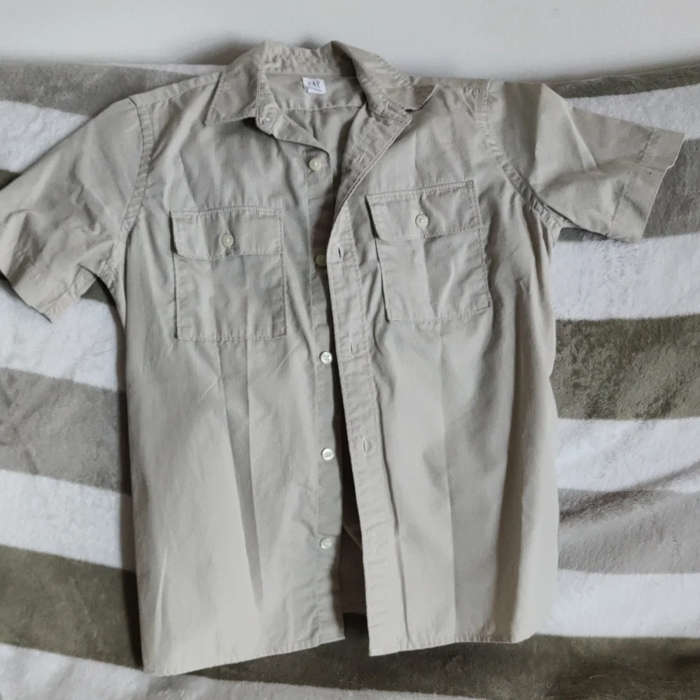 GAP Kids Rip Stop Utility Shirt L
